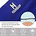 HonourSport Women Workout Active Skorts Golf,Tennis Running Skirt Pleated,Athletic Lightweight Casual Dress with Pockets Blue