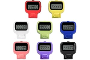 Hitopin Clicker Counter, 8 Pack Electronic Finger Clicker Counter, Tally Counter, Electronic Handheld Tally Counter, for Knit