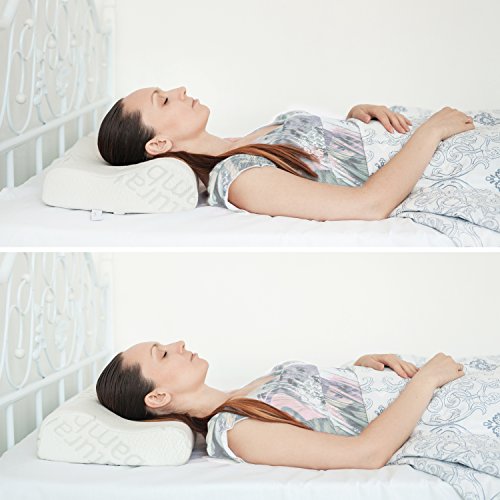 Bamboo Memory Foam Contour Pillow A Firm Flexible Therapeutic
