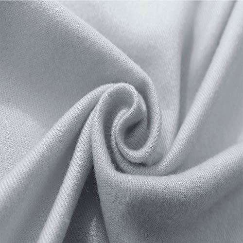 Bellonesc Cashmere Scarf Shawls for Women and Men (Silver Grey)