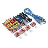 SODIAL 3D Printer Board Kit For Arduino CNC Shield V3+UNO R3+A4988x4 GRBL Compatible