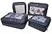 Compression Packing Cube Set By TravelBosca | 4 Piece Luggage Cubes for Organized Travel | 2 Large 2 Medium Cubes