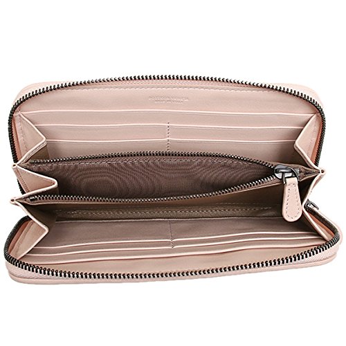 公式店舗 ボッテガヴェネタ Bottega Veneta ボッテガヴェネタ 財布 Bottega Veneta V001n 6811 イントレチャート Intrecciato メンズ 長財布 ペタルピンク 並行輸入品 B01ifaxxdc Www Gcc Ccpf Com