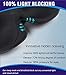 OTIOTI Sleep Mask, 3D Sleeping Masks Blindfold Eye Covers for Night Eyeshades Blinder for Travel, 2 Piece