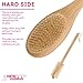 Bath Brush With Double Sided Head & FREE Hanging Hook. A Body Brush is Perfect for Exfoliating and Dry Brushing. Our Long Handled Back Brush Is The Best Shower Brush/Back Scrubber For Men And Women!