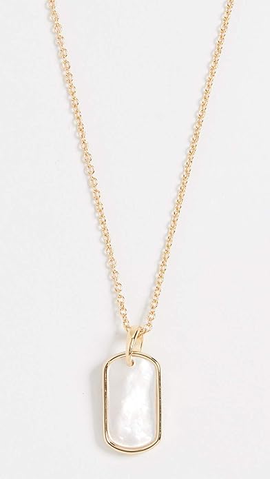 gorjana griffin dog tag necklace