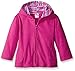 Gerber Baby Girls' Hooded Micro Fleece Jacket, Fuchsia, 24 Months