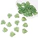PH PandaHall 100 Pcs Frosted Style Acrylic Maple Leaf Charm Pendants for Earring Bracelet Necklace Jewelry DIY Craft Making 24x22.5x3mm Green
