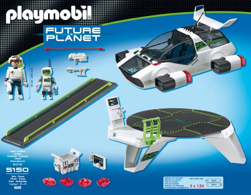 PLAYMOBIL 5150 ERangers Turbojet mit Startstation – Bild 4