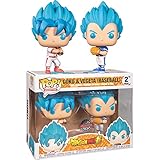 Funko Pop Animation: DBSâ€“ Goku & Vegeta (Baseball) 2PK (Exc)