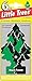 LITTLE TREES Car Air Freshener I Hanging Tree Provides Long Lasting Scent for Auto or Home I Black Forest, 24 count, (4) 6-packs
