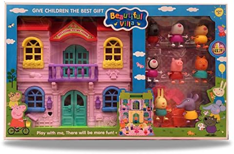 Peppa Pig beautiful Villa set Toys with 