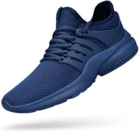 Feetmat Men’s Non Slip Gym Sneakers Lightweight Breathable Athletic Running Walking Tennis Shoes