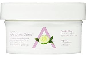 Almay Oil Free Eye Makeup Remover Pads, 15 Count in 1 box