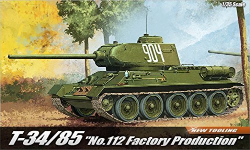 1/35 T-34/85 No.112 Factory Production Academy Hobby models Kits #13290