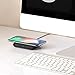 iOttie iON Wireless Mini Fast Charging Pad || Qi-Certified Charger 7.5W for iPhone XS Max R 8 Plus 10W for Samsung Galaxy S10 E S9 S8 Plus Edge, Note 9 | AC Adapter NOT Included | Charcoal