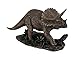 Veronese Design Bronze Finish Triceratops Prehistoric Dinosaur Sculpture