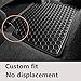 Bonbo Floor Mats for Mazda CX5 2017-2020, Front & Rear Seat Floor Mats, Custom Fit, Environmentally Friendly Rubber, All Season, Heavy Duty, Odorless (Pack of 4)
