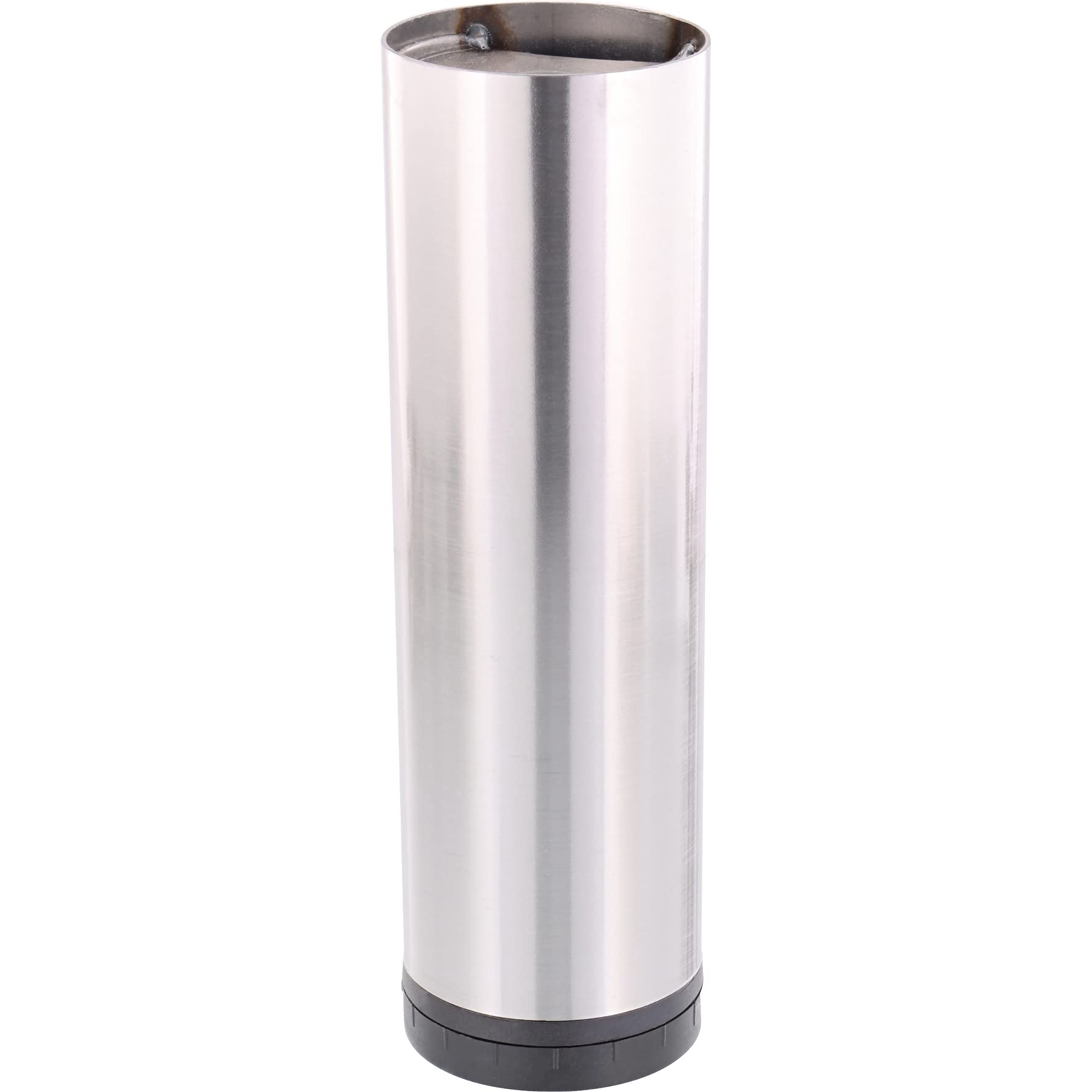 WAGNER Teno 12331801 Furniture Leg/Table Leg/System Tube Diameter 60 x 200 mm Can be Combined Individually with TENO System and QuickClick Brushed Steel Look Brushed Steel Load Capacity 50 kg