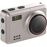 Retro Mini Digital Camera 1080P HD Video Recorder，Portable Keychain Video Camera with 32GB Card,and 0.96&rdquo;IPS Screen,Ultra-Portable Tiny Camera for Travel Photography/Vlog/Night Shots (Gold)