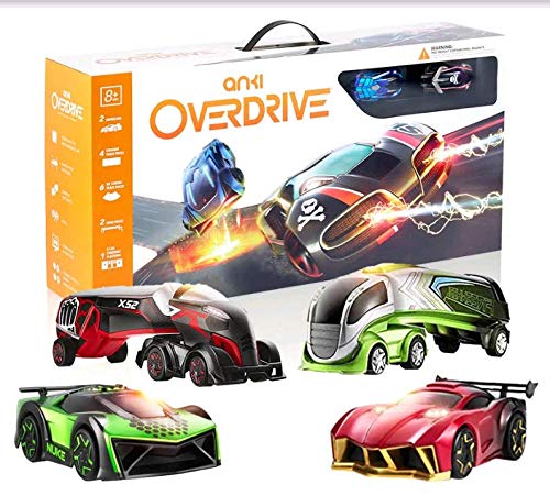 Anki Overdrive Starter Kit Remote Racing Cars with Tracks (4 Cars)