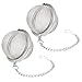 Yinggesi 4335468603 2 Pack 2PCS Premium Stainless Steel Ball Mesh, Infuser Strainer Filters Tea Interval Diffuser for Daily Life, Large, A