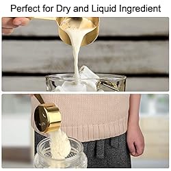 GuDoQi Measuring Cups and Spoons Set of