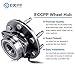 ECCPP Wheel Hub and Bearing Assembly Front 515036 fit Chevrolet Silverado 1500 GMC Sierra 1500 Cadillac Escalade Chevrolet Tahoe 1999-2007 Replacement for 6 Lugs Wheel Hub with ABS 3 Bolt Flange