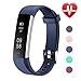 Letsfit Fitness Tracker with Heart Rate Monitor, Slim Activity Tracker Watch, Pedometer Watch, Sleep Monitor, Step Counter, Calorie Counter, Waterproof Smart Band for Kids Women and Men