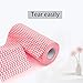 Reusable Cleaning Cloths Disposable Cleaning Towels Kitchen Towels Dish Cloths Heavy Duty Eco-friendly Non Woven Fabric Mutipurpose Handy Wipes 26 pcs/roll