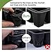 Oak Leaf 10-Pack Seed Starter Tray, 120 Cells Seedling Starter Trays Kit Greenhouse Supplies Seed Trays with Dome and Base, Labels and Hand Tool Kit, 12 Cells per Tray