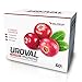Cranberry Extract Supplement with D-Mannose Plus Digestive Enzymes, Bromelain and Trypsin, Uroval Manosa Plus Enzymes, Supports Urinary Tract Health