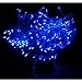 HDE Linkable LED String Lights Holiday Home Fairy Multifunction Wedding College Dorm Room Craft Decoration Expandable Rope Lights (100 Micro LEDs - Blue)