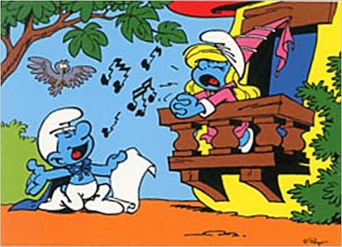 Realise Ton Superbe Coloriage Schtroumpfs Schtroumpfonie En Ut Peyo Amazon Fr Livres
