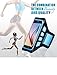 Galaxy S7,S6,S6 Edge,S5 Sports Armband - Great for Running, Cycling, Workouts or Any Fitness Activity -Sweat Proof - Lightweight & Comfortable - Build in Key +Credit Cards & Money Holder by DanForce