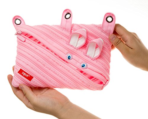 Zipit Animals 3 Ring Pouch - Bunny - Thumbnail 2