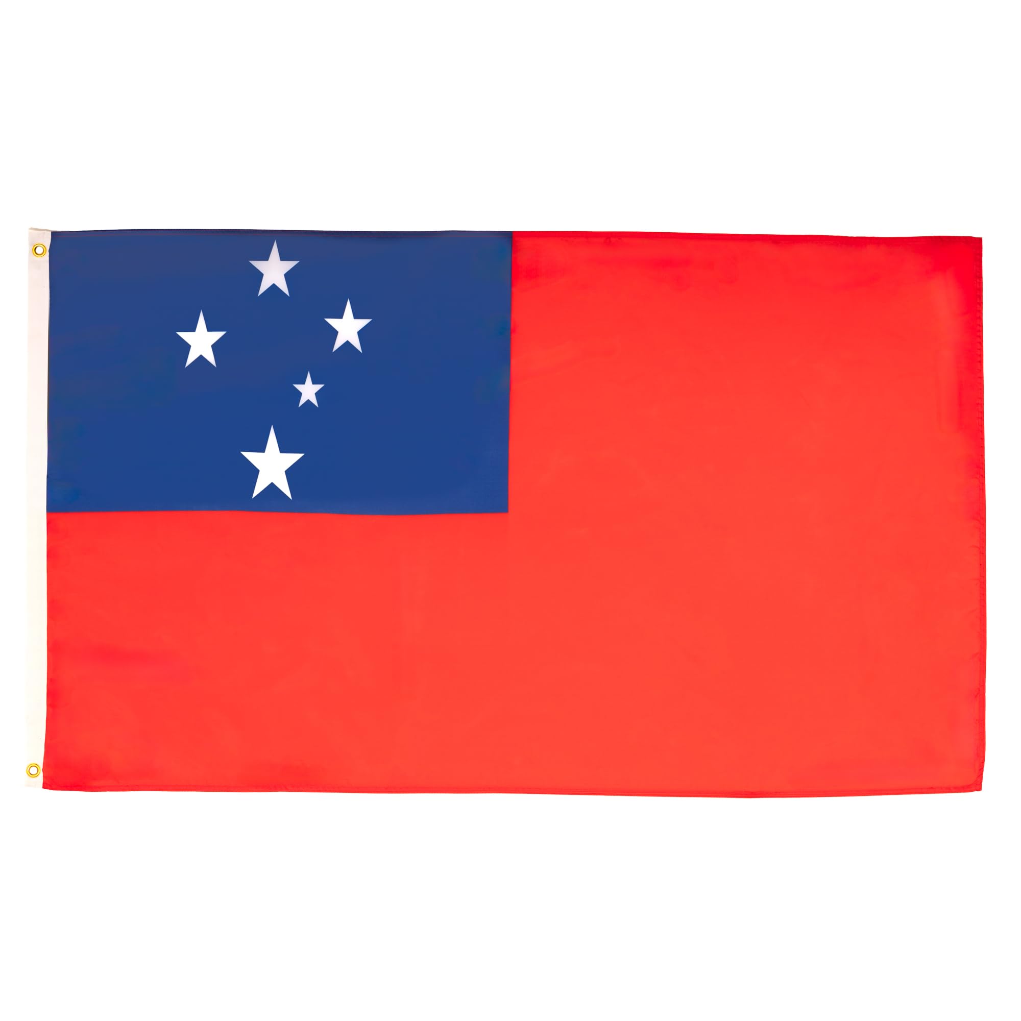 AZ FLAG - Samoa Flag - 2x3 Ft - 100D Polyester Samoan Banner with Two Metal Grommets - Fade Resistant - Vivid Colors - 2' x 3' Feet - 90x60 Cm — image 1