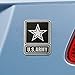FANMATS 15693 U.S. Army 3D Chrome Metal Auto Emblem 2.7