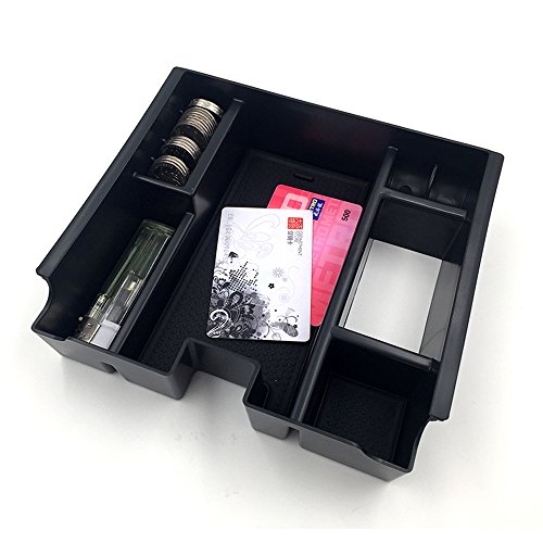 Carmonsons for Jaguar XF 2009-2017 Central Armrest Storage Box Container Holder Tray Car Organizer Accessories Car Styling