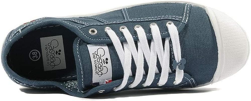 Chaussures Chaussures Basses Toile Le Temps Des Cerises Basic 02 Dark Denim Chaussures Et Sacs Groupisd Com