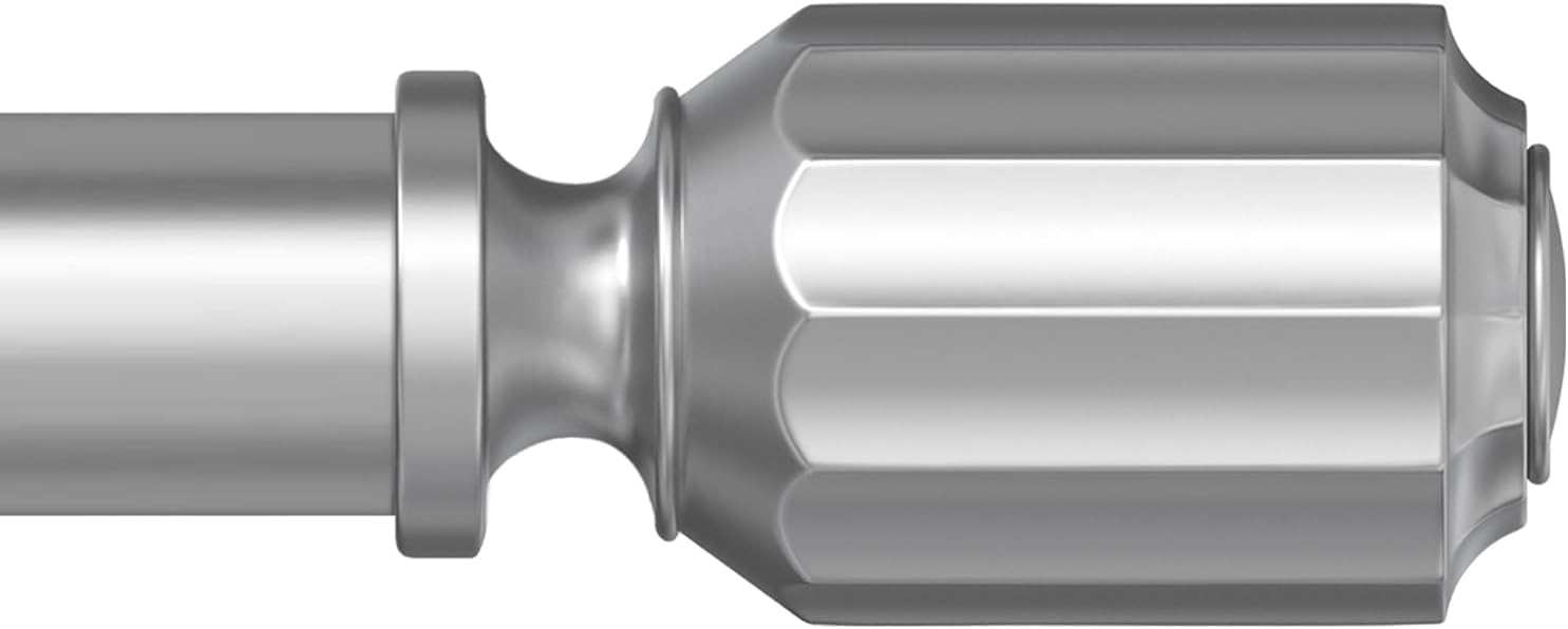 Window Treatment Hardware - Box Space Curtain Rods for Windows 66 to 120 inch-1 inch Diameter Silver Curtain Rods Adjustable Decorative Heavy Duty Long Curtain Rod for Living Room Bathroom Bedroom Outdoor Patio