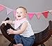 Baby Bandana Drool Bibs for Girls with 2 Burp Cloths, 6-Pack Gift Set for Drooling and Teething, 100% Organic Cotton, Soft, Absorbent, Hypoallergenic - 