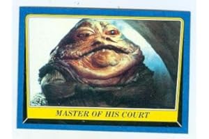 Jabba the Hutt trading card Star Wars Return of the Jedi 1983 Topps #186