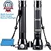 Gesentur Multi-function LED Tactical Flashlight ,Handheld Flashlight , Solar LED Camping Torch lamp ,Excellent for Car Travel ,Camping Safety,Self-protection or Emergency