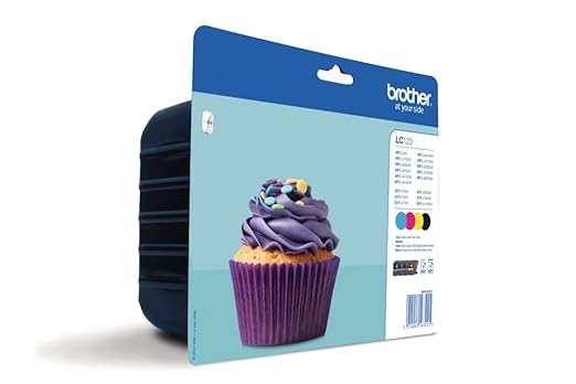 Brother LC123– Bro CRT INY LC123 N/A/M/C LC123VALBP