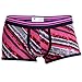 Godsen Men's 2-pack Sexy Boxer Briefs Stretchable Cotton Underwear