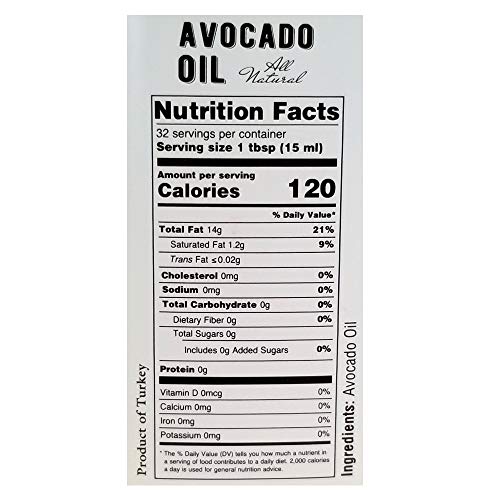 IOS Natural 100% Pure Avocado Oil 17oz, High-Heat Cooking, Frying, Baking, Homemade Sauces, Dressings and Marinades - Image 4