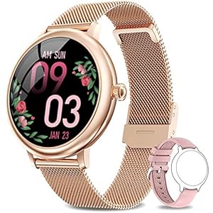 LIEBIG-Smart-Watch-for-Women-Full-Touch-Fitness-Watch-Tracker-with-Female-Function-Heart-Rate-Monitor-Blood-Pressure-Ladies-Smart-watches-IP67-Waterproof-Sports-Smartwatch-Pedometer-for-Android-iOS LIEBIG Smart Watch for Women, Full Touch Fitness Watch Tracker with Female Function Heart Rate Monitor Blood Pressure…
