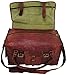 Leather Travel Duffel Bag for Men 21 inch Cabin Gym Sports Weekend Overnight Bag
