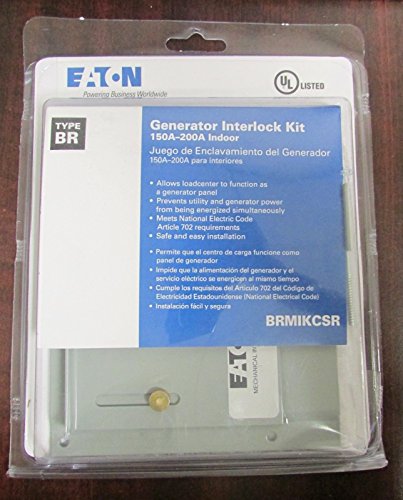 Eaton BRMIKCSR Single Mechanical Interlock Kit For Type BR Loadcenters Type BW/CSR Main Breakers Type BR Branch Breakers